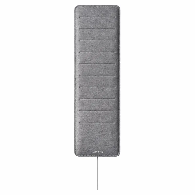 Withings Wsm02 Sleep Analyzer – Non-Contact Sleep Tracking Mat, Soft Grey 1