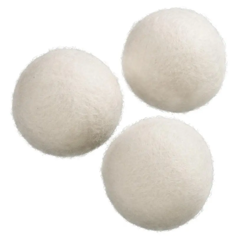 Xavax 338228 Wool Dryer Balls Set – Pack Of 3, Natural Beige 1
