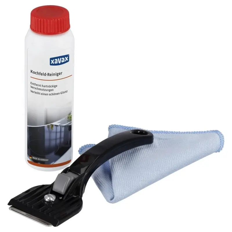 Xavax 387233 Hob Cleaning Kit – Premium Cooktop Care Set For Glass & Ceramic Surfaces 1