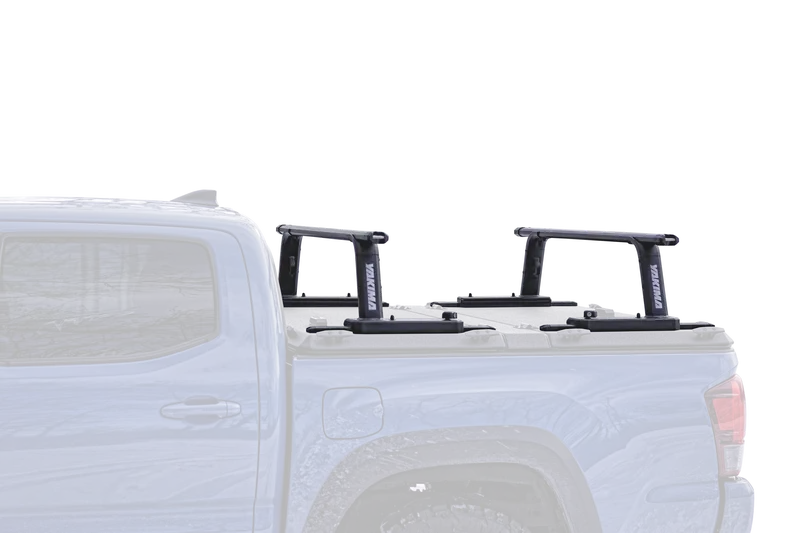 Yakima Outpost Hd Paired With Diamondback Truck Bed Rack 1