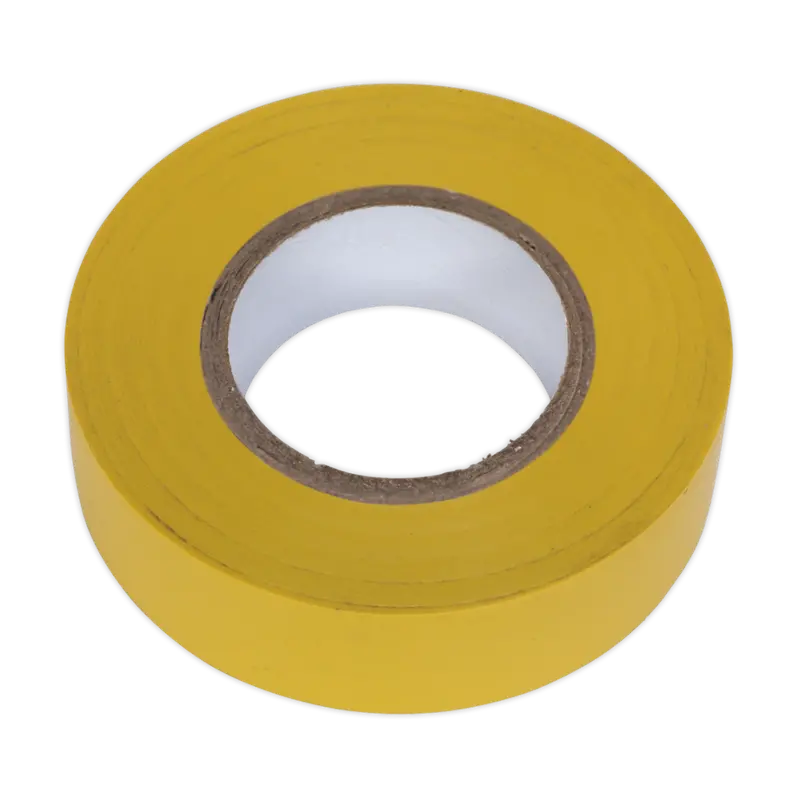 Yellow Pvc Insulating Tape – 19Mm X 20M, Pack Of 10 1