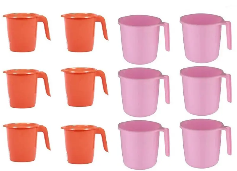 Your Brand Deluxe Bathroom Mug Organizer: Space-Saving Plastic Storage Cup For Toiletries 1