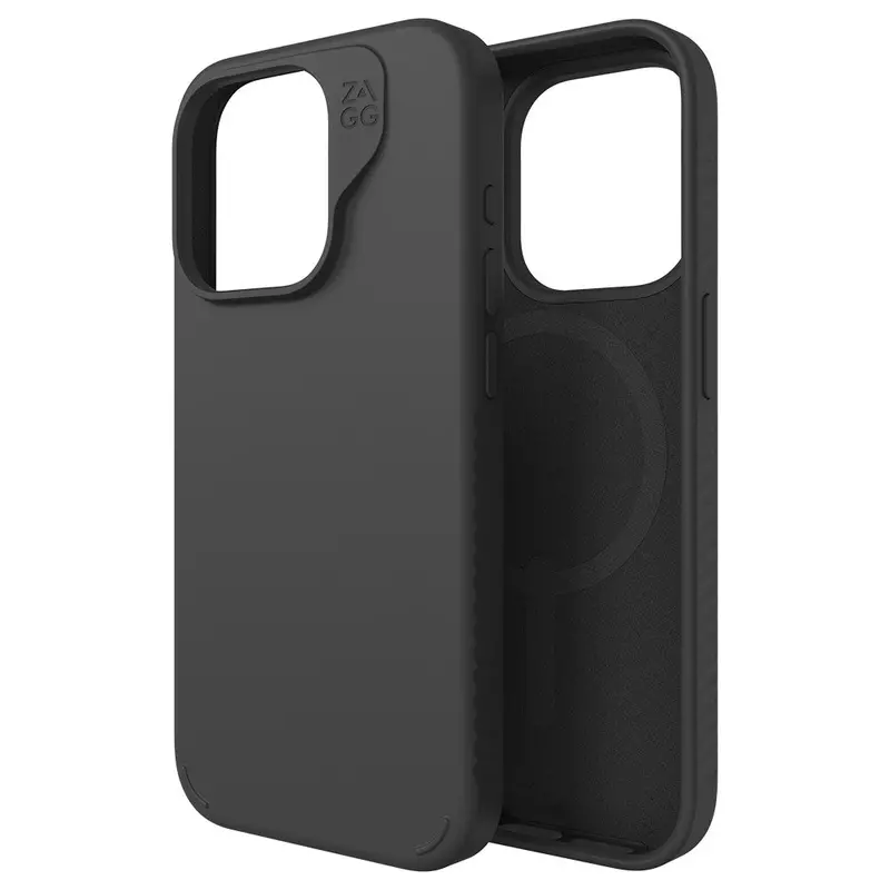 Zagg Manhattan Snap Case – Stylish Black Cover For Iphone 15 Pro | 702312678 1