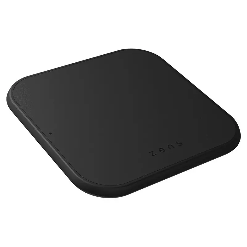 Zens Slim Wireless Charging Pad – Fast Qi-Certified Charger In Black 1