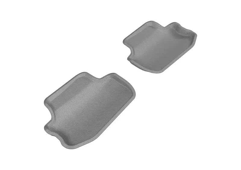 3D Maxpider L1Ch01721501 Kagu Gray Rear Floor Mat Set (2-Piece) 1