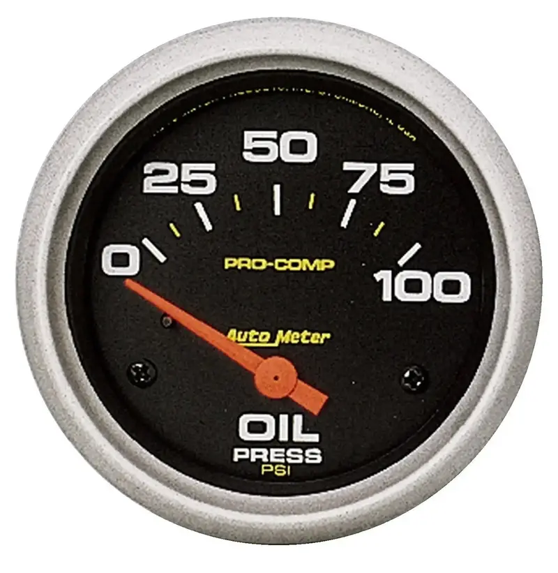 Autometer 5427 Analog Gauge – Traditional Incandescent Perimeter Lighting For Clear Dial Visibility 1