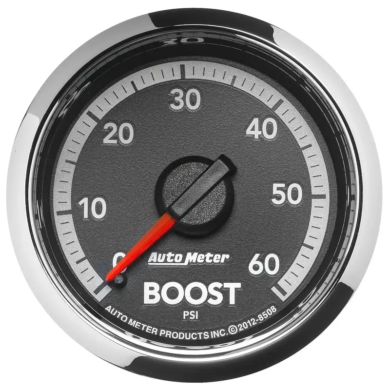 Autometer 8508 Mechanical Boost Gauge – 2-1/16", 0–60 Psi, Designed For Ram Gen 4 Factory Integration 1
