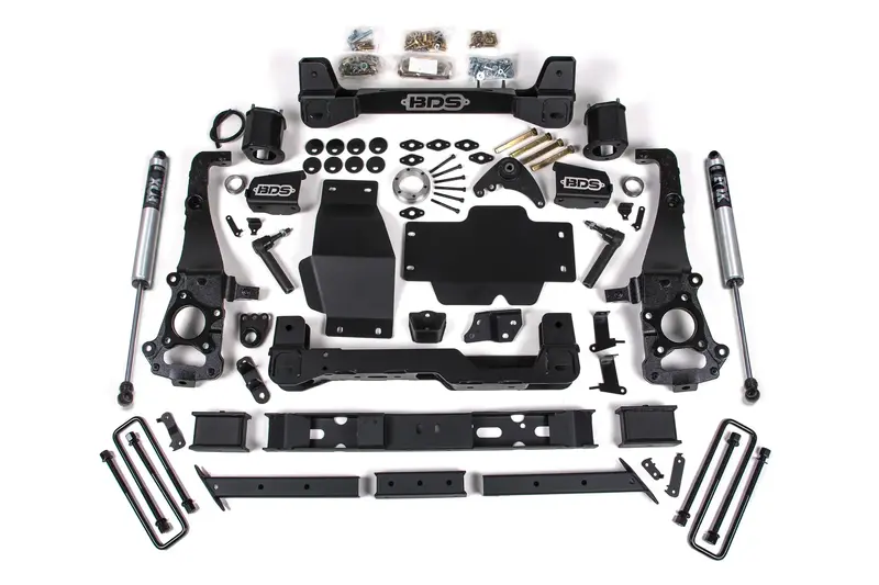 Bds Suspension 6-Inch Lift Kit With Fox Steel Knuckles For 2020–2023 Ford Ranger 1