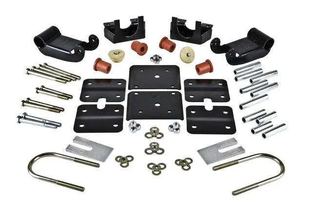 Belltech 3.5-Inch Drop Flip Kit – Lowering System For Vehicles With Factory Steel Leaf Springs 1