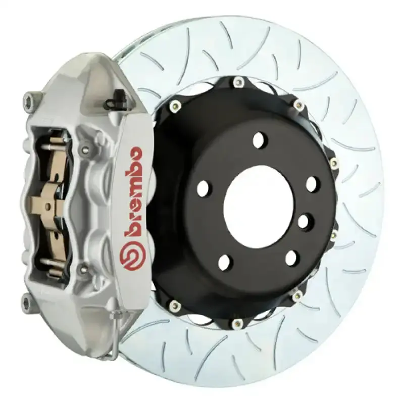 Brembo Gt Big Brake Kit – Rear 380X28Mm Slotted Two-Piece Rotors & 4-Piston Calipers For 2007–2015 Audi Q7 (4L) 1