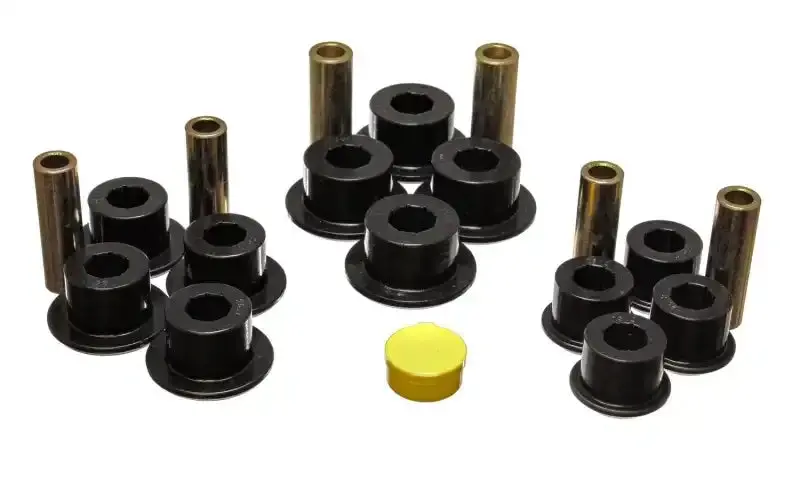 Energy Suspension Rear Leaf Spring Kit For Chevy – Black Polyurethane Enhancement 1