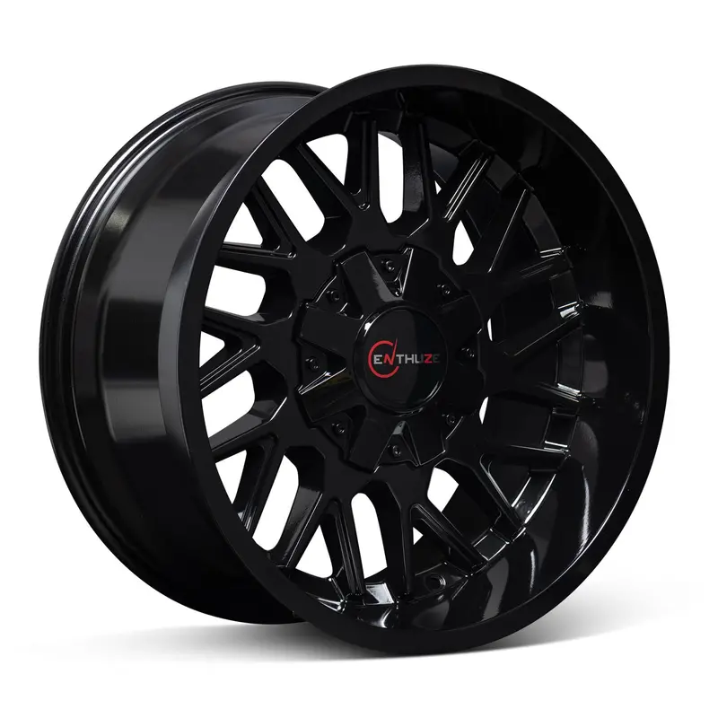 Enthuze Entp803A-2010Tu-21 Revolver Gloss Black Wheel Cover 1