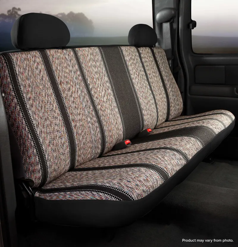 Fia Tr42-1 Black Wine Custom Rear Seat Cover – Wrangler Saddleblanket Fit 1