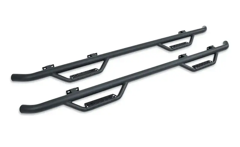 Go Rhino D24416T Dominator Classic D2 Side Steps – Textured Black Finish For Toyota Tundra Crewmax 1
