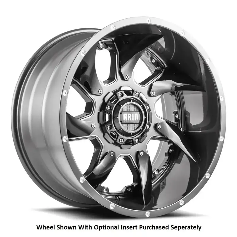 Grid Gd0122120555G278 Forged Alloy Wheel – 22X12, 5X139.7, -44Mm Offset, Gloss Gunmetal Finish 1