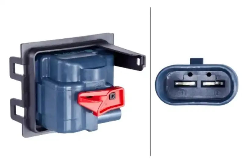 Hella 358159001 Electric Fuel Filler Door Lock Actuator 1