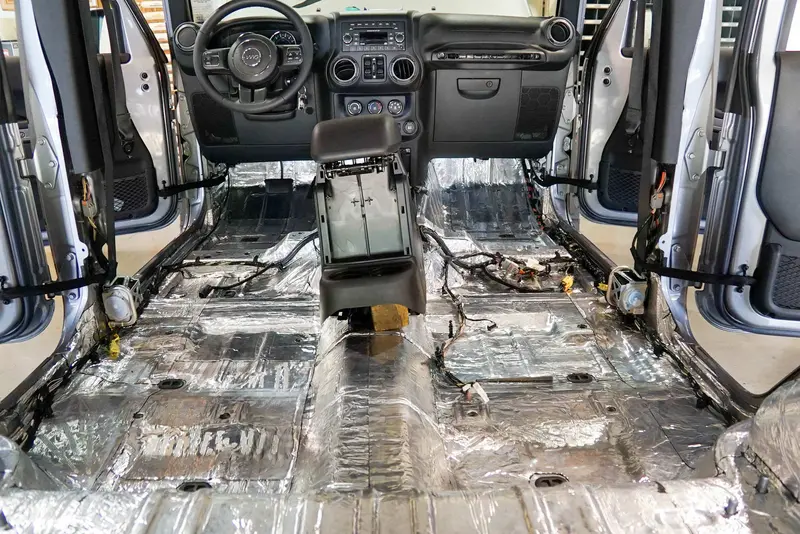 Hushmat Full-Vehicle Floor Insulation Kit (737681) – Sound & Heat Dampening 1
