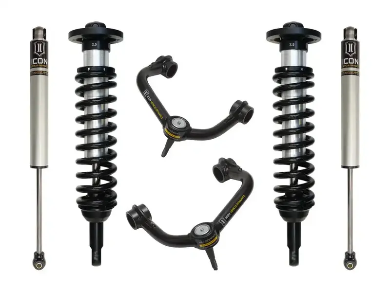 Icon Vehicle Dynamics Stage 2 Suspension System For 2009–2013 Ford F-150 2Wd – Includes Tubular Upper Control Arms, Frdk_K93011T 1