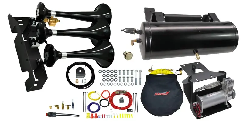 Kleinn Tun-230 Train Horn Kit – 230-Psi Air Horn System For Toyota Tundra 1