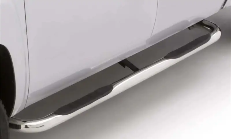 Lund 3-Inch Round Stainless Steel Nerf Bars With Mounting Brackets – Model 22683400 1