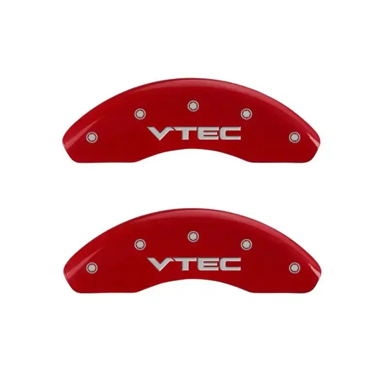 Mgp Engraved Red-And-Silver Front Caliper Covers For Vtec Engines 1