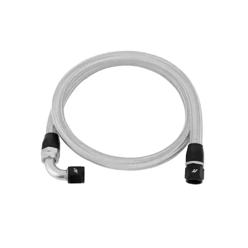 Mishimoto 4-Foot Stainless Steel Braided Hose Kit With -10An Male-To-Male Fittings 1