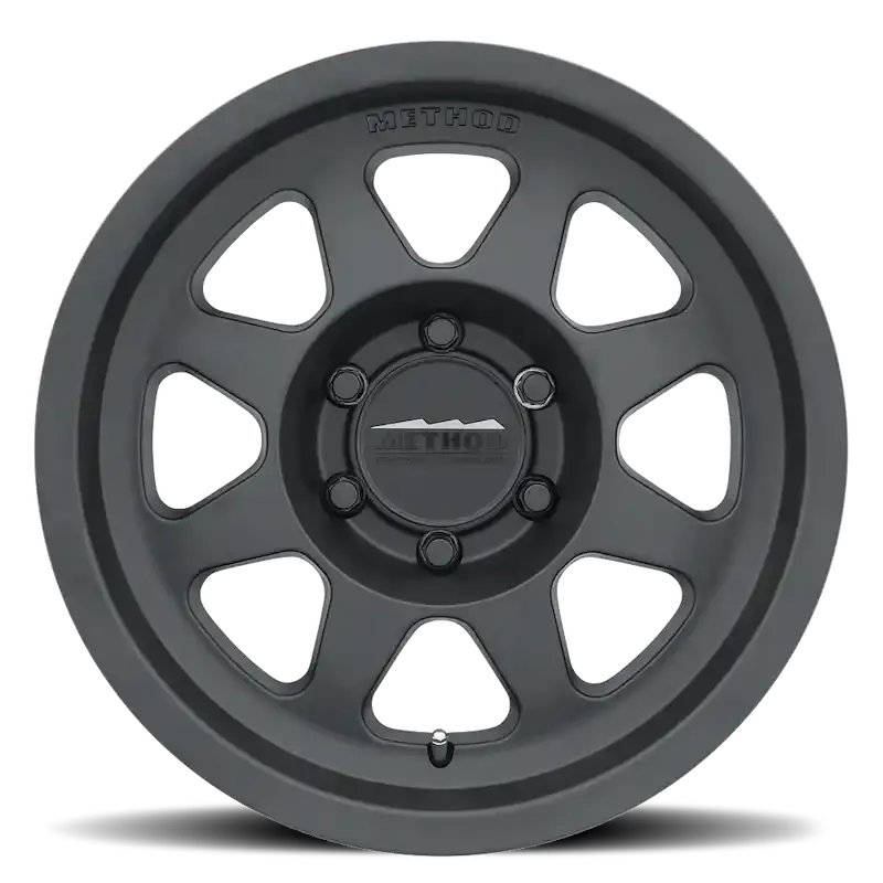Mr701 Alloy Wheel – 17X8.5 Inches, Zero Offset, Matte Black Finish 1