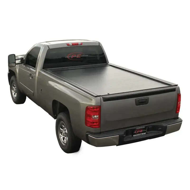 Pace Edwards Jackrabbit Full-Metal Tonneau Cover – Hard Folding Truck Bed Enclosure (Fmf172) 1