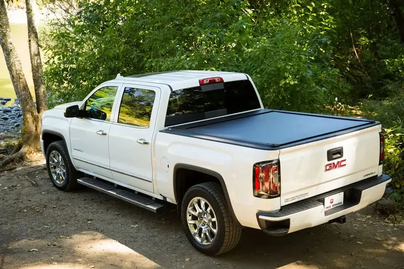 Pace Edwards Ultragroove Retractable Tonneau Cover Kit – Black, Includes Canister And Rails 1