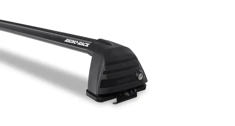 Rhino-Rack Rv0633B Vortex Roc25 Roof Rack – 2-Bar Flush-Mount System In Matte Black 1