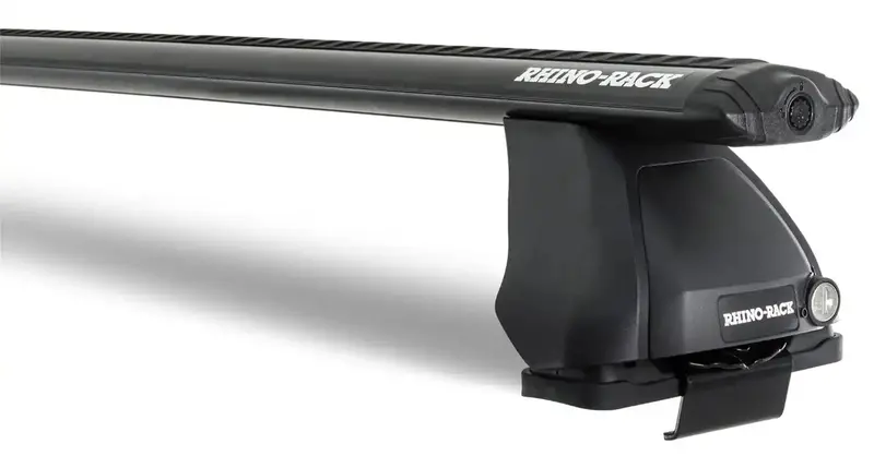 Rhino-Rack Vortex 2500 Black Roof Rack System – Dual Aero Crossbars With Mounting Kit 1