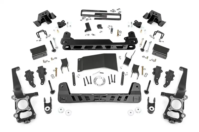 Rough Country 4.5-Inch Suspension Lift Kit – Full-System Kit For Enhanced Off-Road Clearance 1