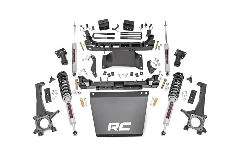 Rough Country 747.23 Six-Inch Lift Kit With Performance Shocks – Full Suspension Upgrade 1