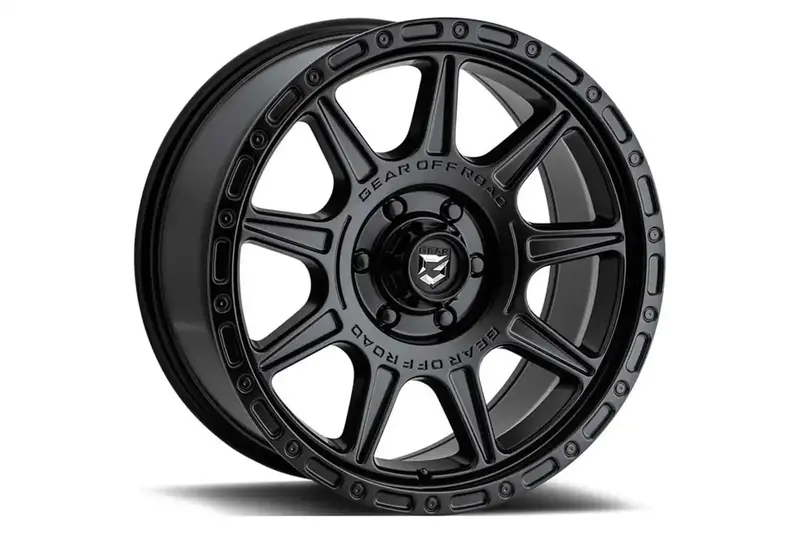 Rough Country 759Sb-2098118 Off-Road Wheel – 17" X 9", Matte Black, 5X139.7 Bolt Pattern 1
