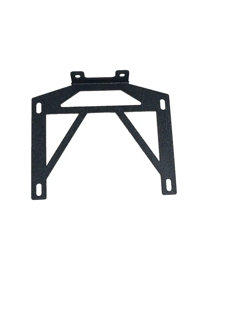 Trailfx G9028 Black Powder-Coated Steel Bumper For Jeep Jl02T And Jl03T 1