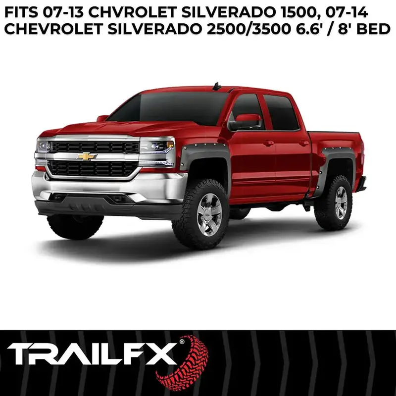 Trailfx Pocket-Style Smooth Fender Flare Kit – Tfc3001S (Set Of 4) 1