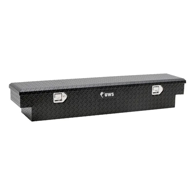 Uws Matte Black Aluminum Utv Tool Box – Heavy-Duty Can-Am Compatible Storage (Ec10893-Ca) 1