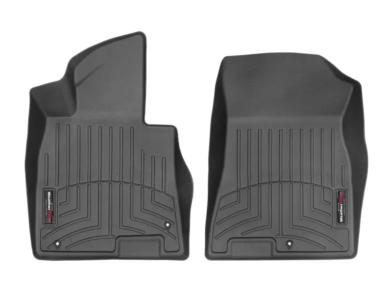 Weathertech 4415981 Digitalfit Front Floor Liner – Precision-Molded Black Interior Protection 1