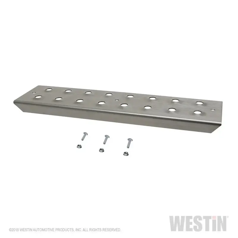 Westin 56-100015 Hdx Stainless Steel Drop Step Plate Kit – 15-Inch Replacement With Mounting Hardware 1