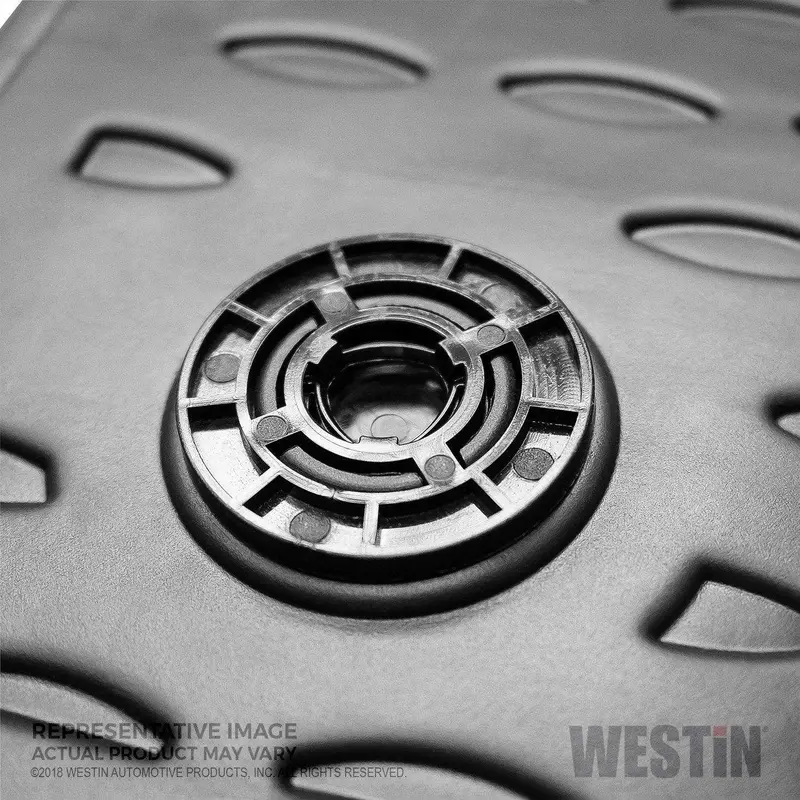 Westin 74-03-11019 Profile Black Floor Liners – 2-Piece Front Set 1